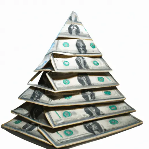 Ponzi-huijaus on eräänlainen pyramidipeli